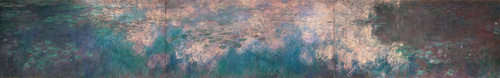 Monet's Water Lillies tryptych